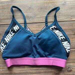 Nike Indy Women's Blue Sports Bra Size Small